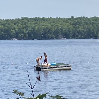 Lakeside Pines Campground - Big beach float - Campgrounds Near Me - Bridgton, Maine Lakeside Pines Campground - Big beach float - Campgrounds Near Me - Bridgton, Maine