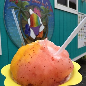 Big Island Ice Shave - Small Lava Flow! Mango coconut and strawberry! - Party & Event Planning Near Me Big Island Ice Shave - Small Lava Flow! Mango coconut and strawberry! - Party & Event Planning Near Me