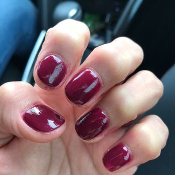 Atlantis Nail Bar - My nails with dip powder - Nail Salons Near Me - Spring, Texas