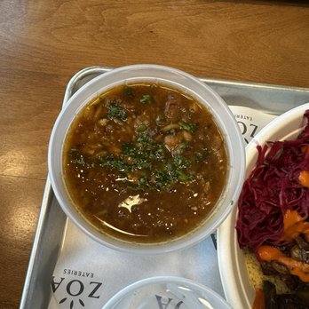 ZOA Moroccan Kitchen - Greenway - Soup. Nice:) - Moroccan Near Me - Houston, Texas ZOA Moroccan Kitchen - Greenway - Soup. Nice:) - Moroccan Near Me - Houston, Texas