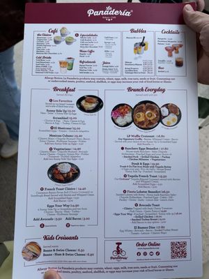 Menu photo 7 La Panadería Bakery Café San Antonio, TX
