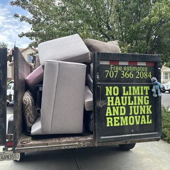 No Limit Hauling and Junk Removal - Junk Removal & Hauling Near Me - Fairfield, California No Limit Hauling and Junk Removal - Junk Removal & Hauling Near Me - Fairfield, California
