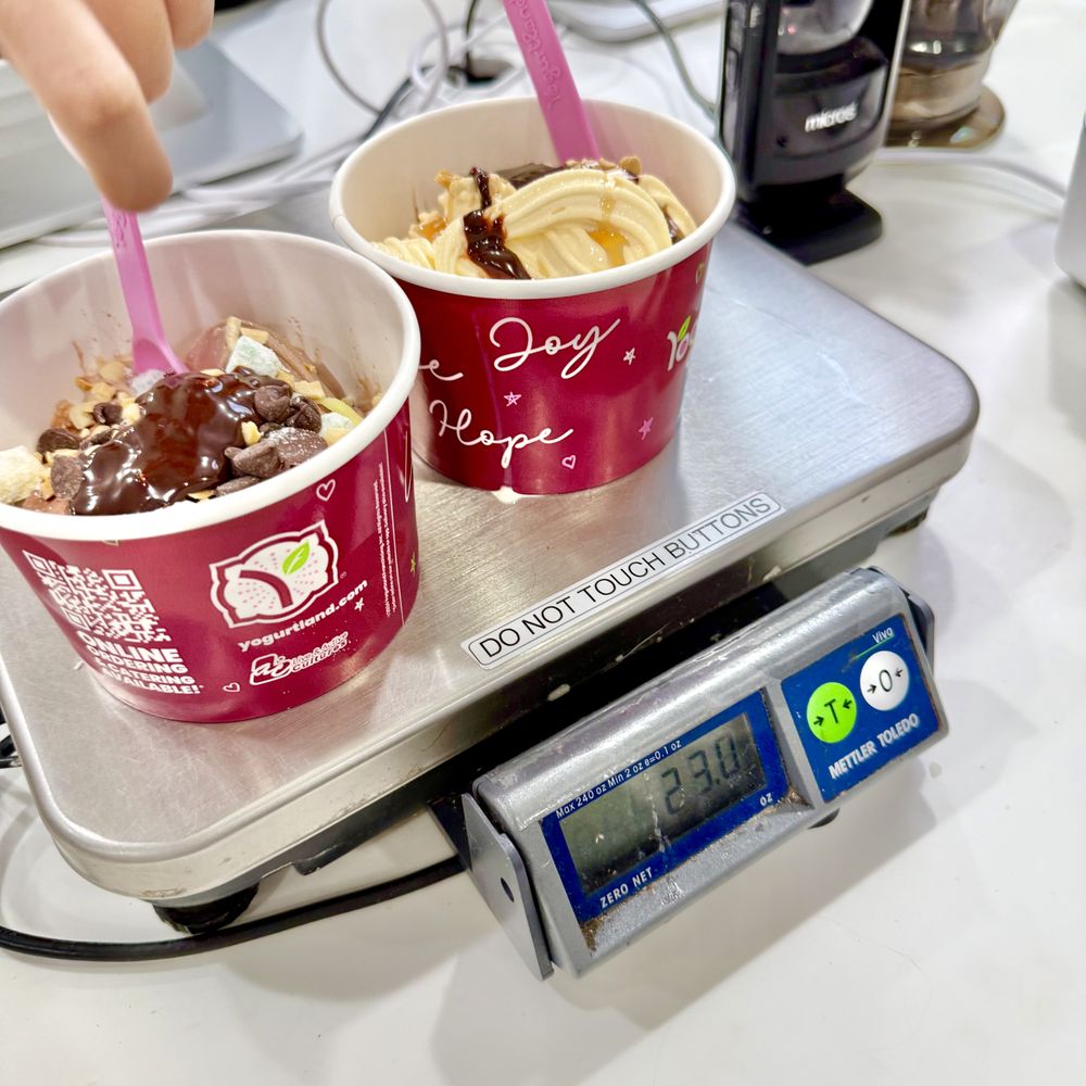 Yogurtland - Weight station... please look at the soil along the front... - Ice Cream & Frozen Yogurt Near Me - Long Beach, California Yogurtland - Weight station... please look at the soil along the front... - Ice Cream & Frozen Yogurt Near Me - Long Beach, California