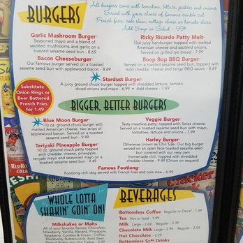 Stardust Diner - Menu page 3 - American Near Me - Vancouver, Washington Stardust Diner - Menu page 3 - American Near Me - Vancouver, Washington