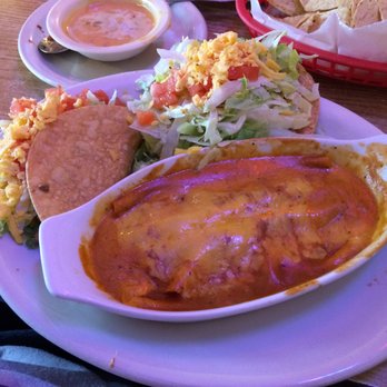 La Posada Mexican Restaurant - #1 Combo...Does NOT come with Beans or Rice...I was Sad!!..But left Stuffed!! - Mexican Near Me - Austin, Texas La Posada Mexican Restaurant - #1 Combo...Does NOT come with Beans or Rice...I was Sad!!..But left Stuffed!! - Mexican Near Me - Austin, Texas