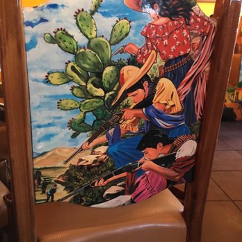 La Casa De Juana - Chair back. Colorful place! - Mexican Near Me - Tempe, Arizona La Casa De Juana - Chair back. Colorful place! - Mexican Near Me - Tempe, Arizona