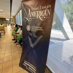 USCIS Atlanta Field Office - US citizenship ceremony hall