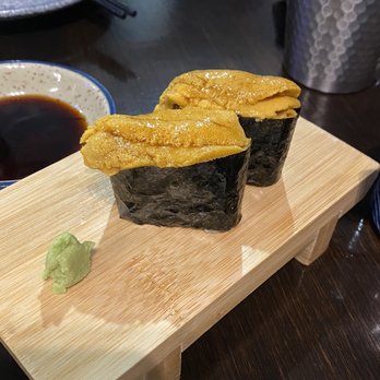 Origin Sushi - Uni nigiri - Sushi Bars Near Me - Pleasanton, California Origin Sushi - Uni nigiri - Sushi Bars Near Me - Pleasanton, California