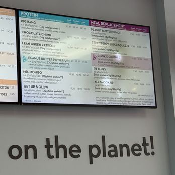 Planet Smoothie - MENU as of MARCH 2026 - Juice Bars & Smoothies Near Me - Peachtree City, Georgia Planet Smoothie - MENU as of MARCH 2026 - Juice Bars & Smoothies Near Me - Peachtree City, Georgia