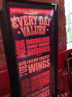 Menu photo 8 Fricker's TOLEDO, OH