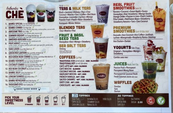 BAMBŪ Desserts & Drinks by null