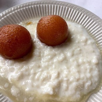 Taj Palace - Rice pudding & that dessert ball I can't name - Indian Near Me - Chesterfield, Missouri Taj Palace - Rice pudding & that dessert ball I can't name - Indian Near Me - Chesterfield, Missouri