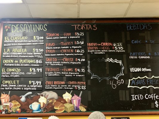 Menu photo 6 Panaderia Cuscatleca Los Angeles, CA
