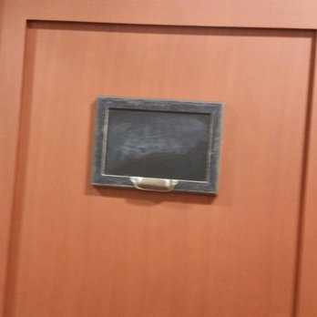 DXL - Chalkboard for dressing room to write your name on. Clever! - Shoe Stores Near Me - Spokane Valley, Washington