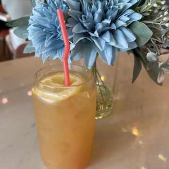 Enchant - Peach Iced Tea - Asian Fusion Near Me - Los Angeles, California