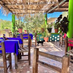 El Manguito - Very cheery and welcoming space and they had wi-if!