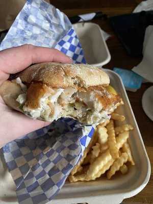 Captain's Galley Fish and Chips by null