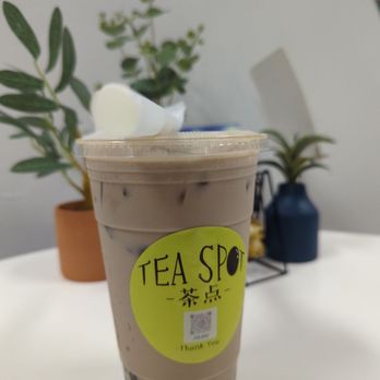 Tea Spot - Taro Milk tea with boba - Coffee & Tea Near Me - Aiea, Hawaii Tea Spot - Taro Milk tea with boba - Coffee & Tea Near Me - Aiea, Hawaii