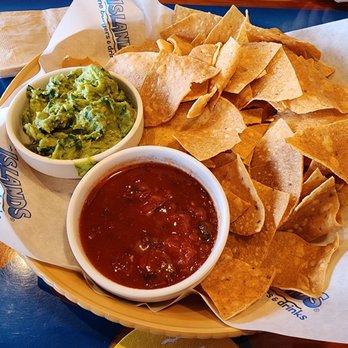 Islands Restaurant - Chip and Salsa with Guacamole - Burgers Near Me - Fullerton, California Islands Restaurant - Chip and Salsa with Guacamole - Burgers Near Me - Fullerton, California