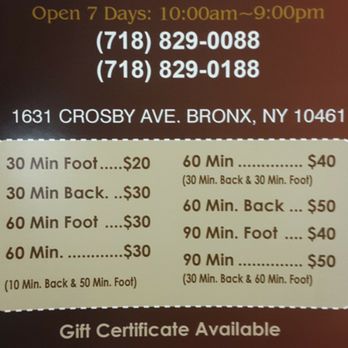 Lily Foot Care Spa - Massage prices. - Surgeons Near Me - Bronx, New York Lily Foot Care Spa - Massage prices. - Surgeons Near Me - Bronx, New York