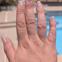 Manicure done by Nikki after a few hours of guitar Manicure done by Nikki after a few hours of guitar