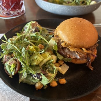 Corner Tap  - Chopped Salad and Brisket Slider - Beer Bar Near Me - Santa Barbara, California
