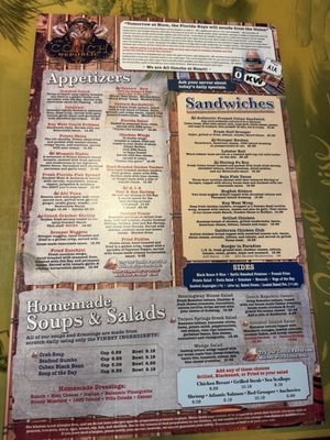 Menu photo 4 Conch Republic Grill North Redington Beach, FL Menu photo 4 Conch Republic Grill North Redington Beach, FL
