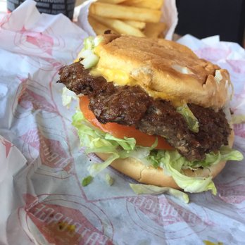 Fatburger & Buffalo's Express - Classic 1/3 Medium Fatburger. Fries. - Burgers Near Me - Studio City, California Fatburger & Buffalo's Express - Classic 1/3 Medium Fatburger. Fries. - Burgers Near Me - Studio City, California