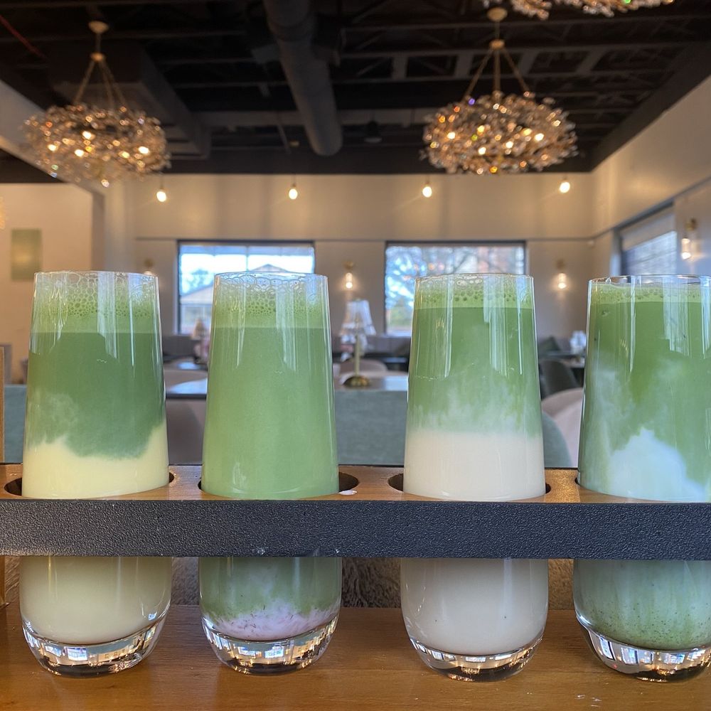 Matcha flight Matcha flight