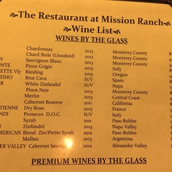 Mission Ranch - Nice local wine selection - Venues & Event Spaces Near Me - Carmel, California
