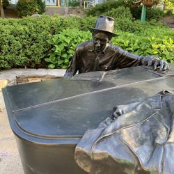 Hoagy Carmichael Landmark Sculpture