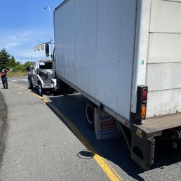 Box truck broken down on freeway!