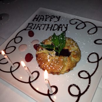 Vintner Grill - A lovely birthday dessert tart!! - New American Near Me - Las Vegas, Nevada Vintner Grill - A lovely birthday dessert tart!! - New American Near Me - Las Vegas, Nevada