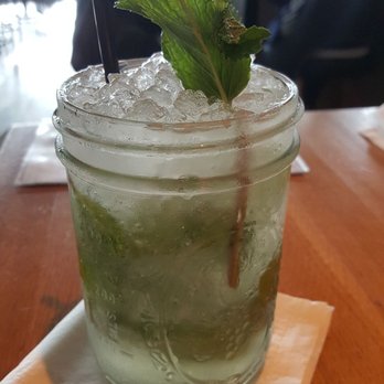 Earls Kitchen + Bar - Mojito was very pretty but tasted like sprite - New American Near Me - Miami, Florida