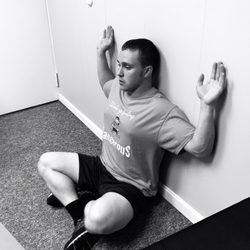 Active Rx Rehab and Wellness Center - Another difficult postural exercise! This exercise focuses on scapular control through shoulder active range of motion.