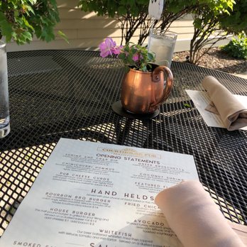 Courthouse Pub - Menu, table, outdoor seating - New American Near Me - Manitowoc, Wisconsin