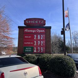 Sheetz - Gas prices