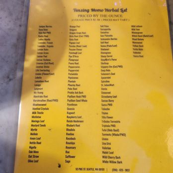 Tenzing Momo - Herb list - Health Markets Near Me - Seattle, Washington Tenzing Momo - Herb list - Health Markets Near Me - Seattle, Washington