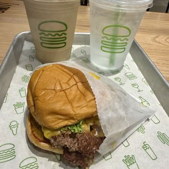 Shake Shack Mercato - ShackBurger and Biscoff Cookie Butter Tiramisu Shake - Fast Food Near Me - Naples, Florida Shake Shack Mercato - ShackBurger and Biscoff Cookie Butter Tiramisu Shake - Fast Food Near Me - Naples, Florida