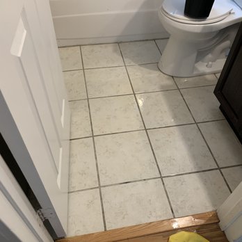 Go Green Restoration Cleaning - This is the after photo. He removed the dirt from the grout - Carpet Cleaning Near Me - Campbell, California Go Green Restoration Cleaning - This is the after photo. He removed the dirt from the grout - Carpet Cleaning Near Me - Campbell, California