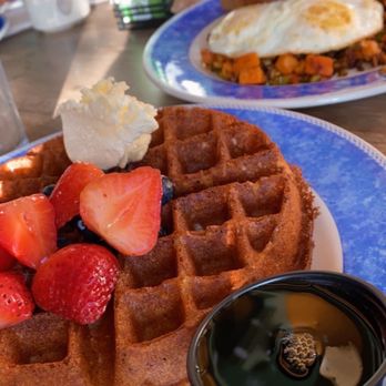 Oaks Eatery - Sweet potato hash and a sweet potato waffle - Breakfast & Brunch Near Me - Three Oaks, Michigan Oaks Eatery - Sweet potato hash and a sweet potato waffle - Breakfast & Brunch Near Me - Three Oaks, Michigan
