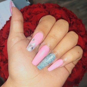 Nail Bar - Mountain View - Dip full set - Nail Salons Near Me - Mountain View, California
