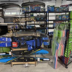 Fox Powersports Nelson's Speed Shop - Water sports gear from Obrien available in-store.