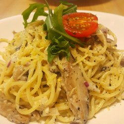 Green Common - Mushrooms pasta