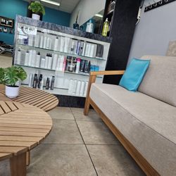 Giselle's Beauty Salon - New Furniture in Waiting Area