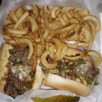 Wings Plus - Cheesesteak with curly fries - Chicken Wings Near Me - Fort Lauderdale, Florida Wings Plus - Cheesesteak with curly fries - Chicken Wings Near Me - Fort Lauderdale, Florida