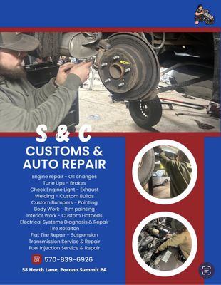 S and C Customs and Auto Repair