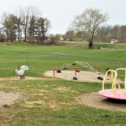 Salt Creek Township Park - A variety of playground pieces