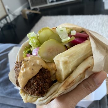 Capo Mediterranean Kitchen - Falafel (PITA) - Mediterranean Near Me - Belmont, California Capo Mediterranean Kitchen - Falafel (PITA) - Mediterranean Near Me - Belmont, California