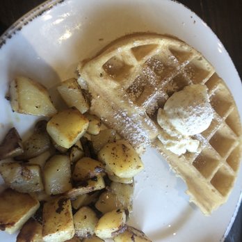 First Watch - Kids Belgian Waggle with a side of Potatoes - Breakfast & Brunch Near Me - Charlotte, North Carolina First Watch - Kids Belgian Waggle with a side of Potatoes - Breakfast & Brunch Near Me - Charlotte, North Carolina